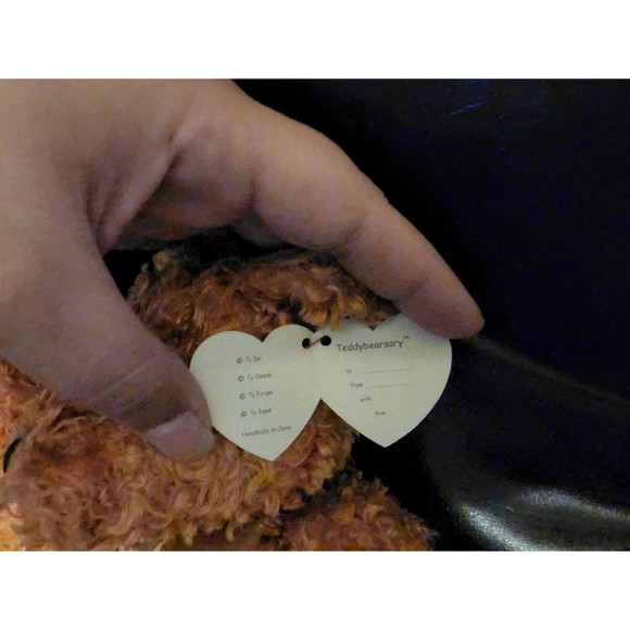 TY Classic Teddybearsary The 100 Year Bear - 2002 (#2) - Picture 5 of 5